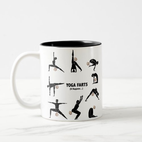 Yoga Farts Two_Tone Coffee Mug