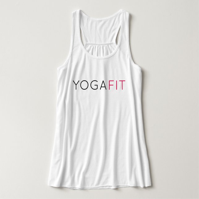 Yoga Fit Loose Tank Top (Design Front)