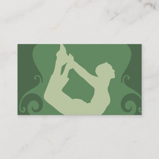 Customizable Yoga Business Card