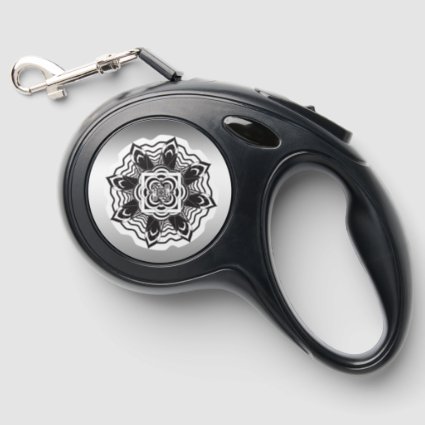 Yoga Floral Mandala Retractable Leash