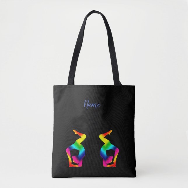 Yoga For Her Tote Bag (Front)