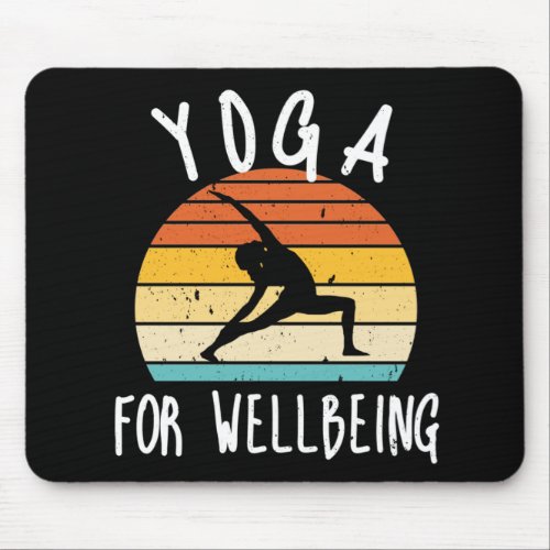 Yoga For Wellbeing Mouse Pad