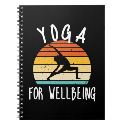 Yoga For Wellbeing Notebook