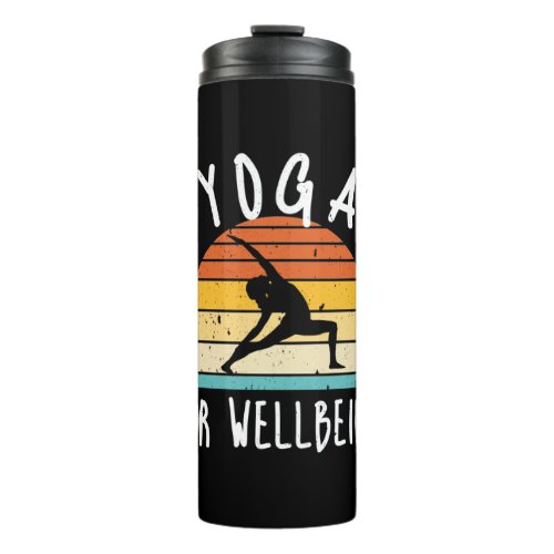 Yoga For Wellbeing Thermal Tumbler