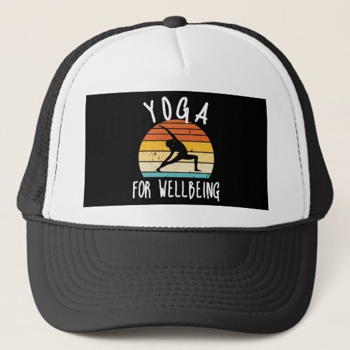 Yoga For Wellbeing Trucker Hat