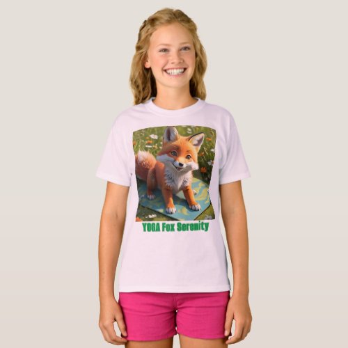Yoga Fox Princess T_Shirt