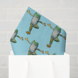 Yoga Frog Tissue Paper