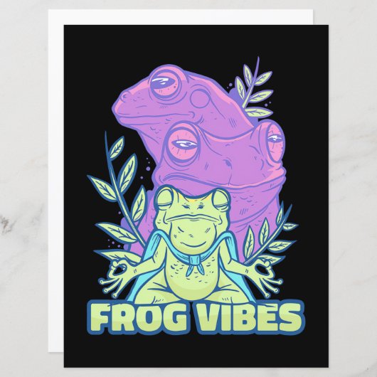Yoga Frog Vibes (Front/Back)