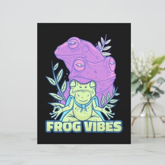 Yoga Frog Vibes (Standing Front)