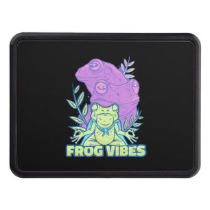 Yoga Frog Vibes Hitch Cover