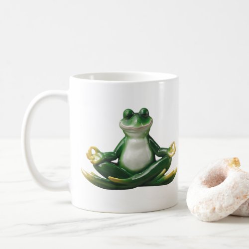 Yoga Frog Yoga Gifts Frog Gifts Frog Coffee Mug