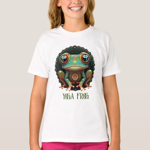 Yoga frog _ zen T_Shirt