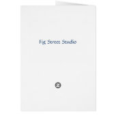 Yoga Fun Abstract Man, Cards (Back)