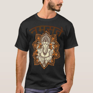 Yoga Gansha Namaste Sanskrit Namaste Meditation T-Shirt