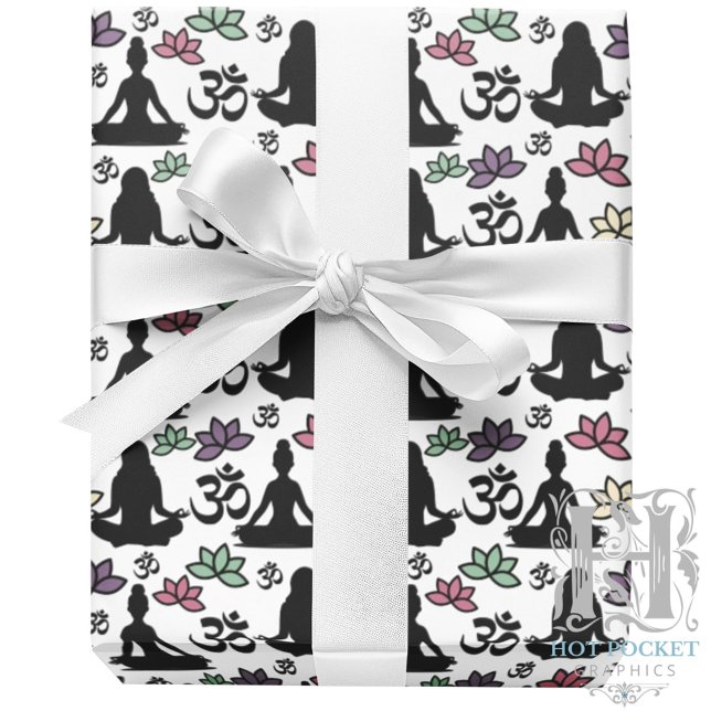 Yoga Gift Wrapping Paper (Creator Uploaded)