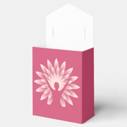 Yoga girl favor boxes