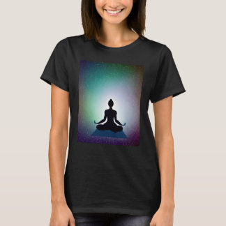 Yoga Girl Female Sun Salutation Meditation Chakra T-Shirt
