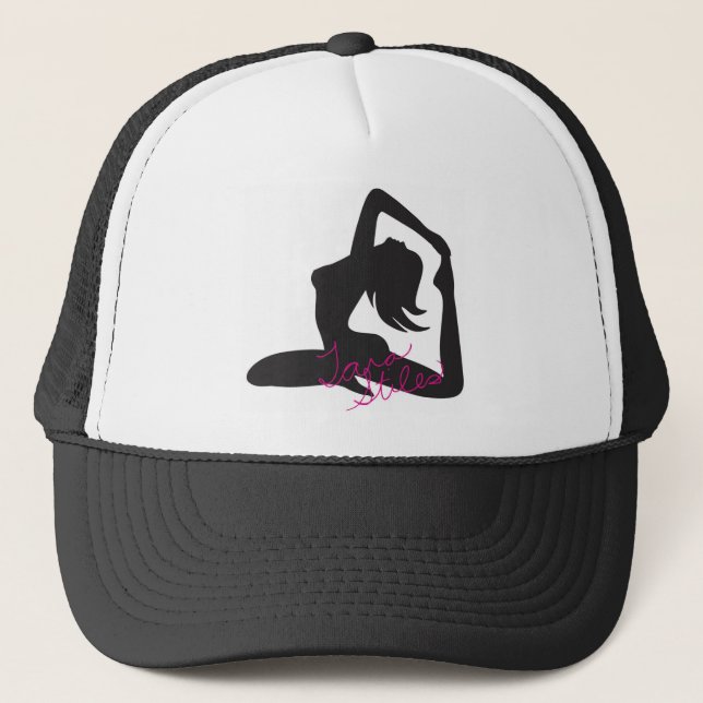 Yoga Girl Trucker Hat (Front)