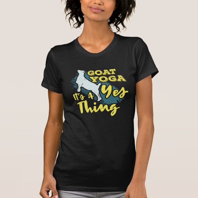 Yoga Goat Goatyoga T-Shirt (Front)