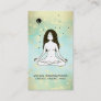 *~* Yoga Goddess Celestial Moon Magic Boho 3rd Eye Business Card