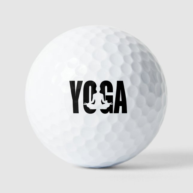 Yoga. Golf Balls (Front)