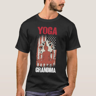 Yoga Grandma Spirituality Meditation Yoga 3 T-Shirt