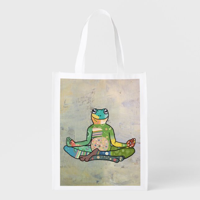 yoga grocery bag (Front)