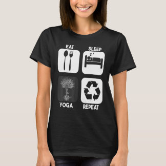 Yoga Gym Fitness Meditation Music Workout Exercise T-Shirt