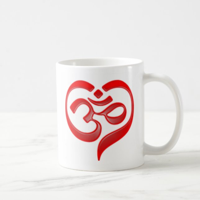 Yoga Heart Mug (Right)