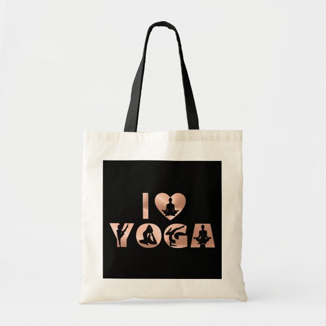 Yoga - I Love Yoga  Tote Bag (Front)