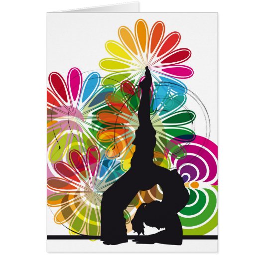 Yoga illustration cards (Front)