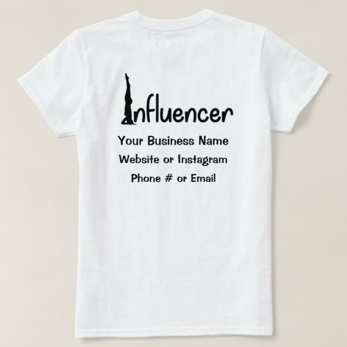 Yoga Influencer T_Shirt