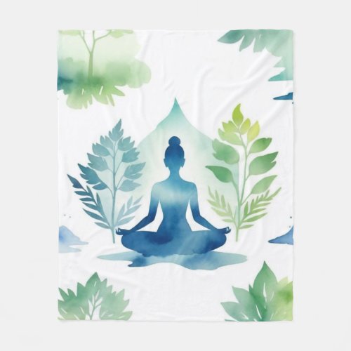 Yoga_Inspired Blanket for Womens Wellness