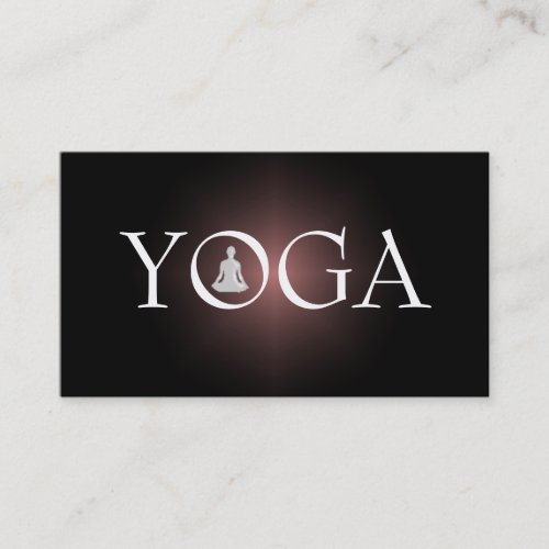 YOGA Instructor Business Card