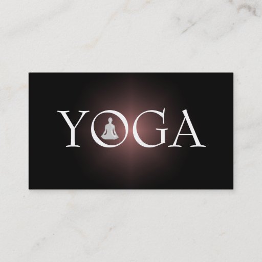 Customizable YOGA Instructor Business Card