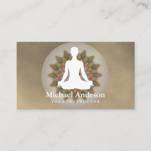 Yoga Instructor Business Card