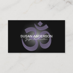YOGA Instructor Business Card