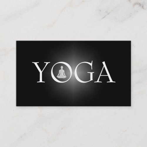 YOGA Instructor Business Card