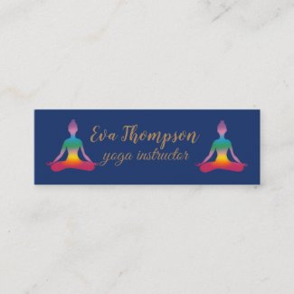 Yoga Instructor Business Card