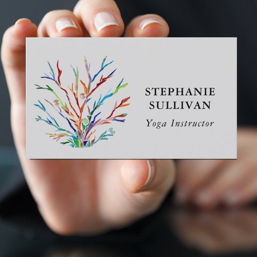 Yoga Instructor Business Card