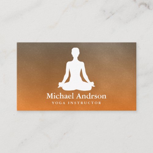 Yoga Instructor Business Card