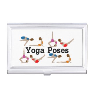 Yoga Instructor Business Card Holder