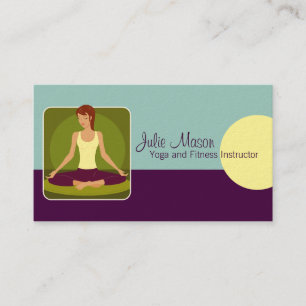 Yoga Instructor Business Cards