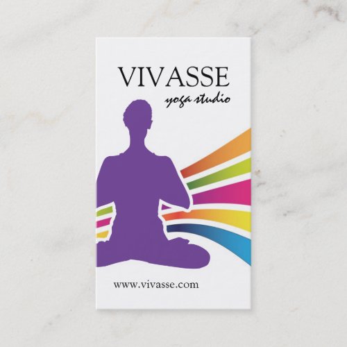 Yoga Instructor Business Cards