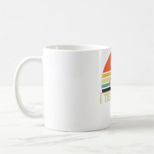 Yoga Instructor Design Vintage Sunset Teach Gift Coffee Mug