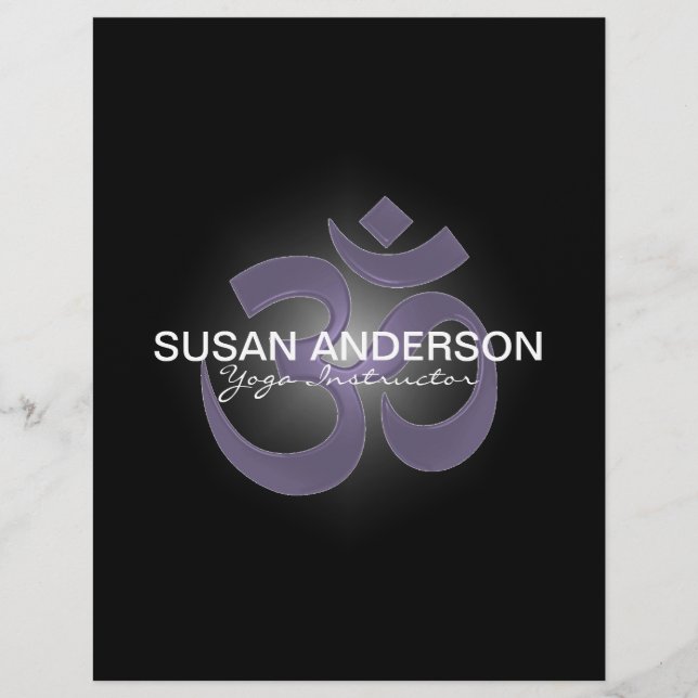 YOGA Instructor Flyer (Front)