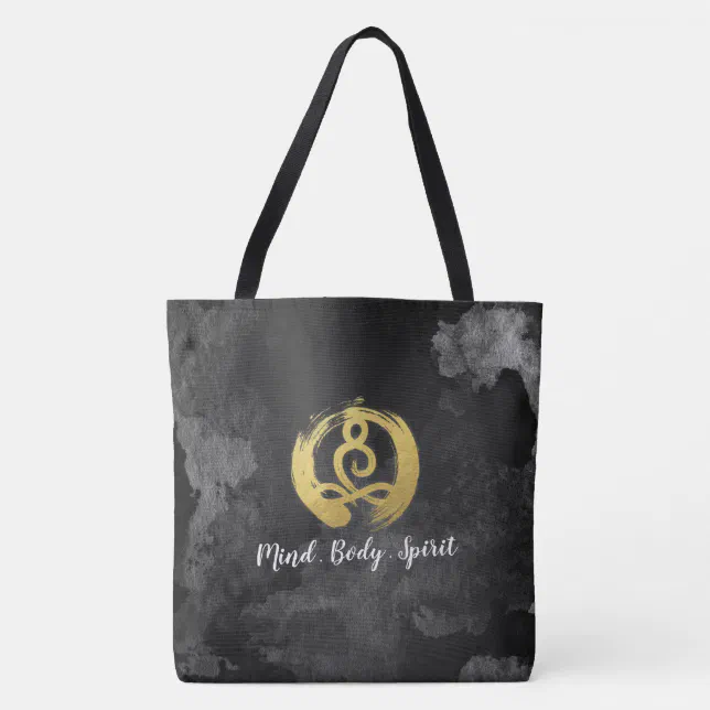 Sac Tote Bag Mandala Méditation Yoga - 38x42 Cm, Polycoton Beige, Marque Potatoe France