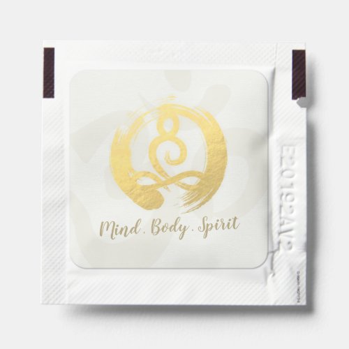 Yoga Instructor Life Coach Meditation Pose Zen OM Hand Sanitizer Packet