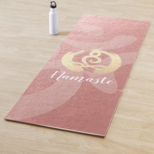 Yoga Instructor Life Coach Meditation Pose Zen OM Yoga Mat