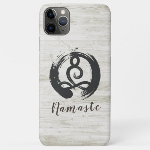 Yoga Instructor Meditation Pose Healer ZEN Symbol iPhone 11 Pro Max Case